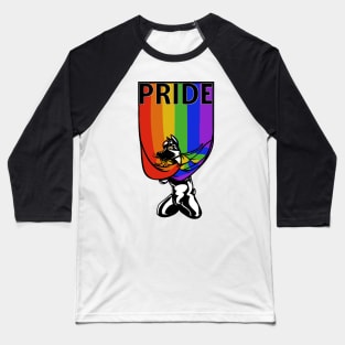 Puppy Rainbow pride Baseball T-Shirt